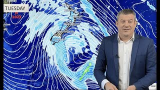 NZ RainWatch March 1  Storm for MondayTuesday [upl. by Greenes]