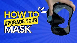 How to change a mask strap  Fourth Element SCOUT mask strap and SEEKER mask 🤿 [upl. by Attelrahc]