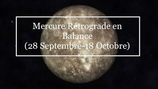 Mercure Rétrograde en Balance [upl. by Syd]