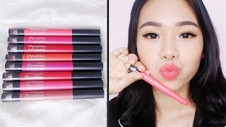 Maybelline LIP GRADATION Swatches amp Review  Ombre Lips Tutorial [upl. by Rockwell]