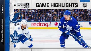 Lightning  Maple Leafs Game 2 420  NHL Playoffs 2023  Stanley Cup Playoffs [upl. by Fortunato]