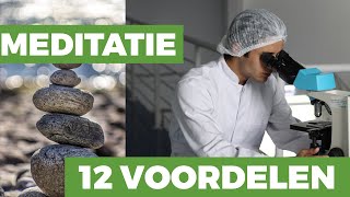 Meditatie  De 12 bewezen voordelen Wetenschappelijk bewezen [upl. by Eidnalem]