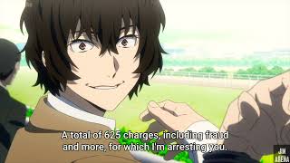 Dazai Osamu captured by Hunting Dogs amp meet Fyodor in Meursault prison  文豪ストレイドッグス  English Sub [upl. by Haelem433]