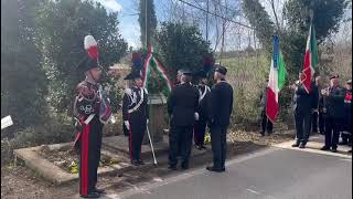 150° Anniversario delluccisione del Tenente dei Carabinieri Giacomo Acqua [upl. by Asselim179]