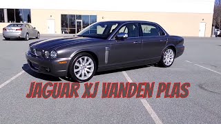 Jaguar XJ Vanden Plas Review [upl. by Aduhey905]