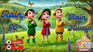 Rain Rain Go Away 🌧️  Fun Kids Song   Bambino Beats Nursery Rhymes kids Songs [upl. by Yenial230]