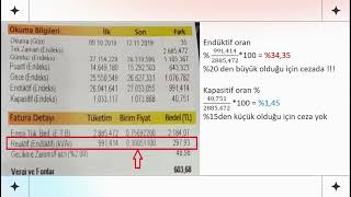 Elektrik Faturası Üzerinden Reaktif Ceza Hesaplama [upl. by Anatsirhc853]