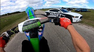 Bikers Get ARRESTED and RUN From The COPS  Bikes VS Cops 53 [upl. by Adele859]