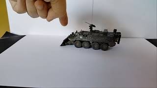 Recenzja M1132 Stryker Engineer Squad Vehicle Trumpeter 172 [upl. by Aviv649]