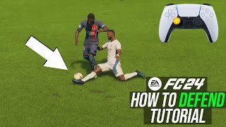 FC 24  OP DEFENSTIVE TRICK TO INSTANTLY IMPROVE YOUR DEFENDING DEFENDING TUTORIAL [upl. by Valley]