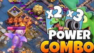 The NEW Baby Dragon  Cannon Cart Strategy for 5600 Trophy  Clash of Clans Builder Base 20 [upl. by Nyltak]