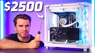 The BEST 👑 2500 4K Gaming PC ⚡ Build Guide 2024 [upl. by Damali]