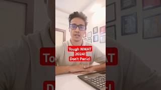 NMAT 2024 is Tough  Dont Panic  Mock Zone mockzone nmatexam nmims shorts [upl. by Gnay]