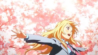 Shigatsu wa Kimi no Uso ED Full 『wacci  Kirameki』【AMV Lyrics】 [upl. by Yllet]