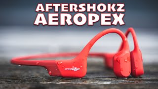 Aftershokz Aeropex Review  Bone Conduction Headphones [upl. by Ardolino688]