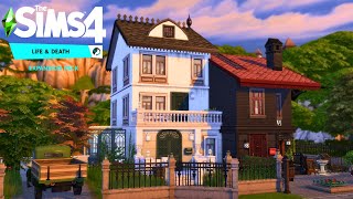 RAVENWOOD TOWNHOUSES 🏡 Sims 4 Life amp Death EARLY ACCESS 💀Sims 4 Speed Build Stop Motion NO CC [upl. by Danny]