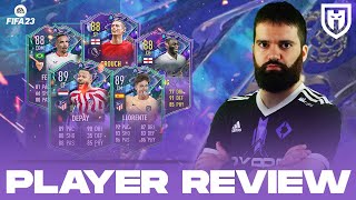 DEPAY 89 LLORENTE 89 CROUCH 88 KING 88 E FERNANDO 88 FANTASY  FIFA 23 PLAYER REVIEW [upl. by Akirahs914]