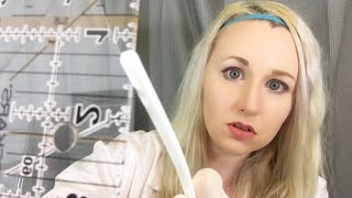 ASMR Face Measuring Roleplay for Surgical Procedure 2  Whisper Latex Gloves Personal Attention [upl. by Wolliw]