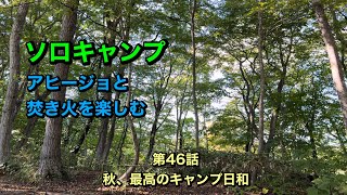 第46話【秋、最高のキャンプ日和】アヒージョと焚き火を楽しむ [upl. by Enrichetta]