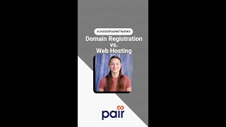 Domain Registration VS Web Hosting shorts [upl. by Eelrehpotsirhc]