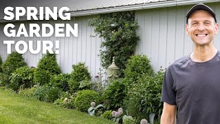 Late Spring Garden Tour  Gardening with Wyse Guide [upl. by Westfahl]