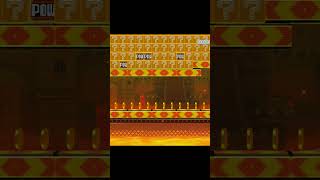 Super Mario Maker 2 Multi Fireworks Jump Rush Down Brick Smash Power Block Star Kill Level [upl. by Sikram]