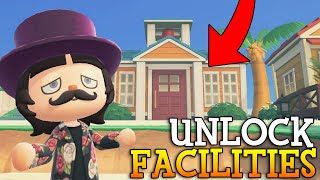 How To Unlock Facilities In Animal Crossing Happy Home Paradise [upl. by Ellednahc]