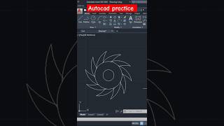 AutoCad Drawing Mechanical  Autocad 2d tutorial for beginners  Drawing  CAD by Ankit  autocad [upl. by Kirst]