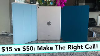 Comparing the JETech Cover vs Apple Smart Cover iPad 9th Gen  Should You Buy Either [upl. by Anelhtac]