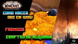 como hacer oro en wow shadowlands 927 farmeos sencillos [upl. by Caffrey209]