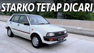 TOYOTA STARLET KOTAK HARGANYA MASIH NGOTAK  MotoMobi Used Car Review [upl. by Morel875]