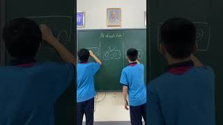 Ai nhanh hơn cohuongtantam school hoctro xuhuong art ainhanhhon caudohacknao dovui teacher [upl. by Nnylyaj]