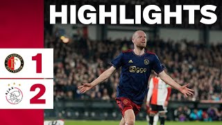 On to the FINAL ❌❌❌  Highlights Feyenoord  Ajax  KNVB Beker [upl. by Broeder694]