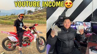 FINALLY YOUTUBE KO PAISA AAYO😍  YOUTUBE INCOME  NEW CYCLE AAYO PASAL MA [upl. by Bithia]