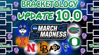 College Basketball March Madness 2024 FINAL Bracketology 100 [upl. by Ikceb]