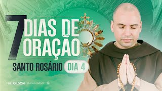 Santo Rosário  7 Dias de Oração  0400  4° Dia  Live Ao vivo [upl. by Bisset]