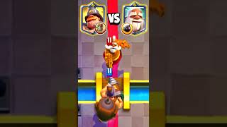 MONJE vs GRAN MINERO  CUAL ES MEJOR en 1vs1 HABILIDAD DAÑO RESISTENCA I clashroyale [upl. by Nasia]