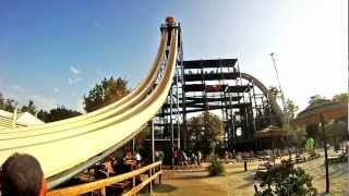 Extreme water slide  Stukas CANEVAWORLD  Verona Italy [upl. by Treborsemaj]