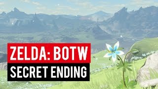 Secret Ending In The Legend of Zelda Breath of the Wild [upl. by Aleahs]