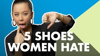 5 Mens Shoe Styles Women Hate [upl. by Ahsiyn]