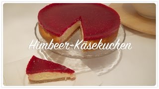 Himbeer Käsekuchen cheesecake selber machen [upl. by Atiuqahs]