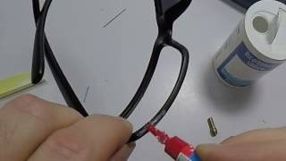 Como reparar las gafas de sol [upl. by Nevla]