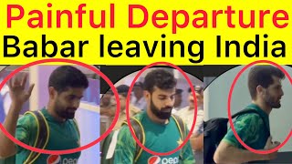 EXCLUSIVE 🛑 Pakistan team leaving Eden Gardens after knocked out from World Cup 2023 [upl. by Eatnoid260]