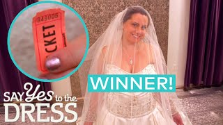 Vet Bride Wins A FREE Dress  Curvy Brides [upl. by Caryn]