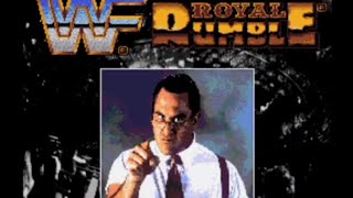 WWF Royal Rumble Genesis playthrough IRS [upl. by Struve]