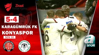 Karagümrük FK 5  4 Konyaspor MAÇ ÖZETİ Ziraat Türkiye Kupası Son 16 Turu [upl. by Benton139]