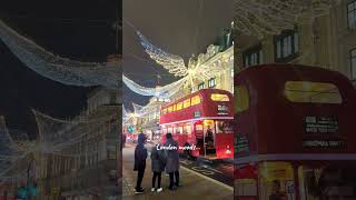 london travel londonchristmaslights2024 regentstreet [upl. by Xenophon]