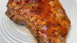 Delicious Oven Baked Pork Chops Recipe  Bake for 1520 minutes or until 145 degrees internal temp [upl. by Nyledaj]