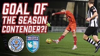 GOAL OF THE SEASON CONTENDER Dorchester Town vs WampH  Full Highlights [upl. by Erdnua]