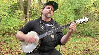 Ben Townsend Plays Ernie Carpenters Sourwood Mountain Clawhammer Banjo Style [upl. by Dniren]